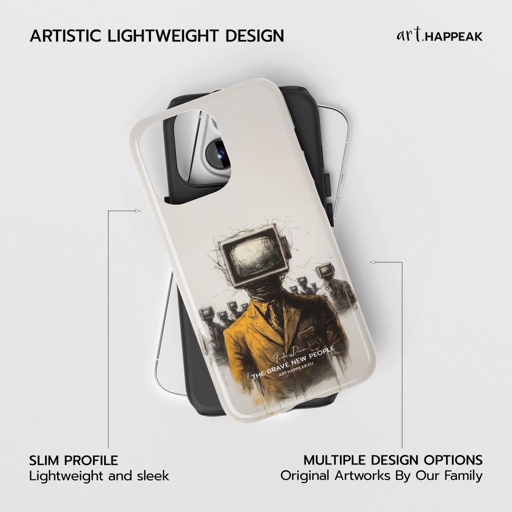 Phone Case -The Brave New People Art  - 4