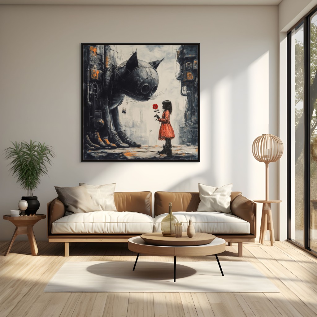 Canvas “Fading Humanity” Canvas  - 1