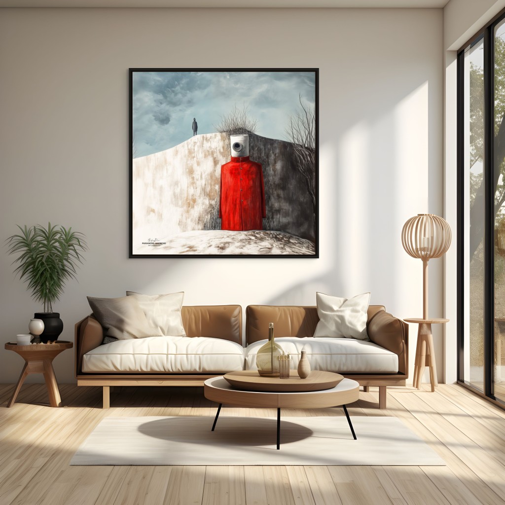 Framed Canvas Paranoid Android Canvas  - 1