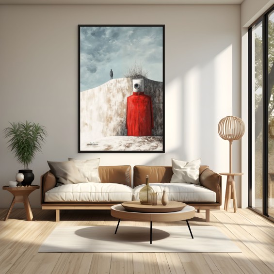 Framed Canvas Paranoid Android Canvas  - 2