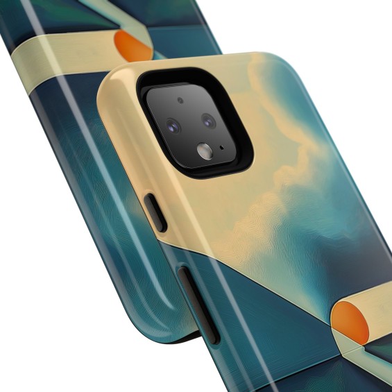 Phone Case – River Sun Abstract - 2 Phone Case – River Sun Abstract - 2