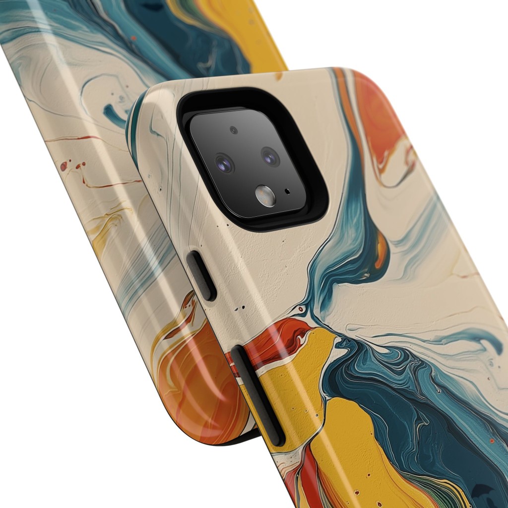 Phone Case – Umbrella Girl Abstract  - 2