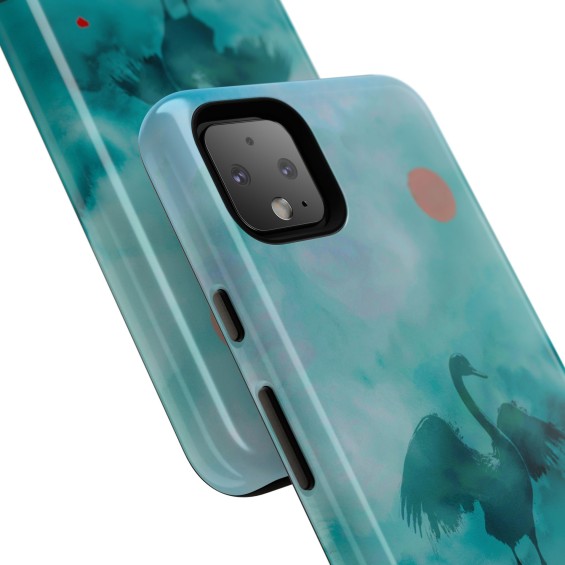 Phone Case – Black Swan Abstract  - 2