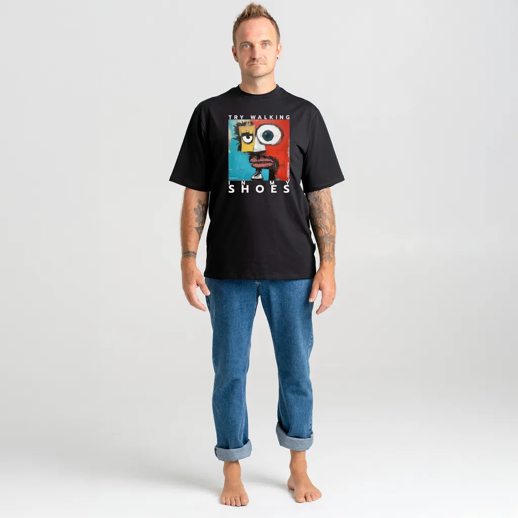 Unisex T-shirt “Try Walking In My Shoes” T-shirts  - 6