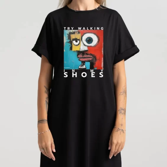 Long dress “Try Walking In My Shoes” Dresses  - 5