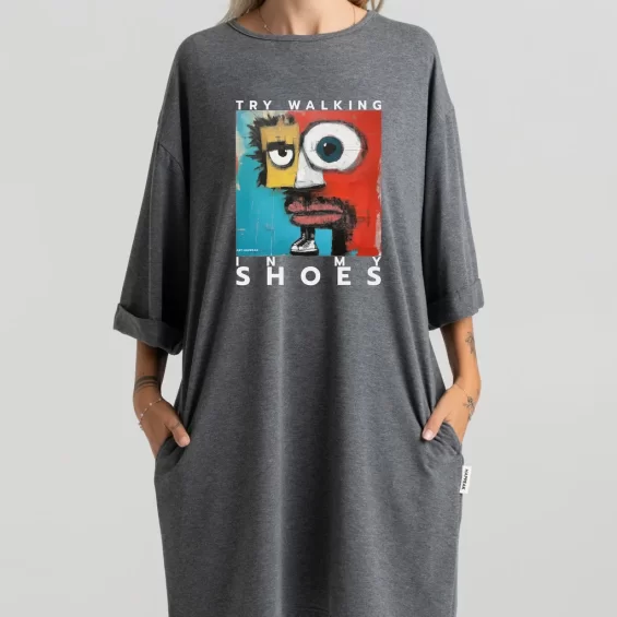 Short dress “Try Walking In My Shoes” Dresses - 2 Short dress “Try Walking In My Shoes” Dresses - 2