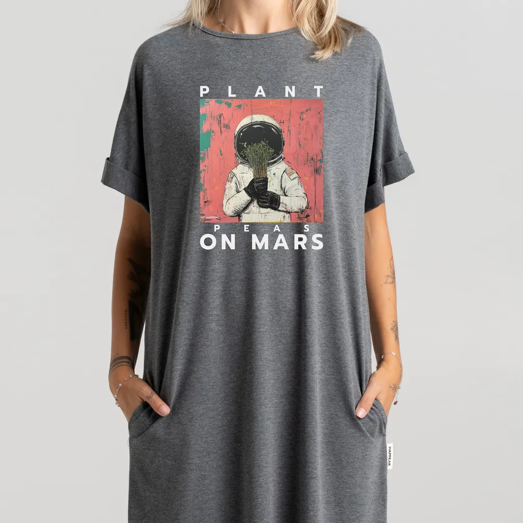 Long dress “Plant Peas On Mars” Dresses  - 10