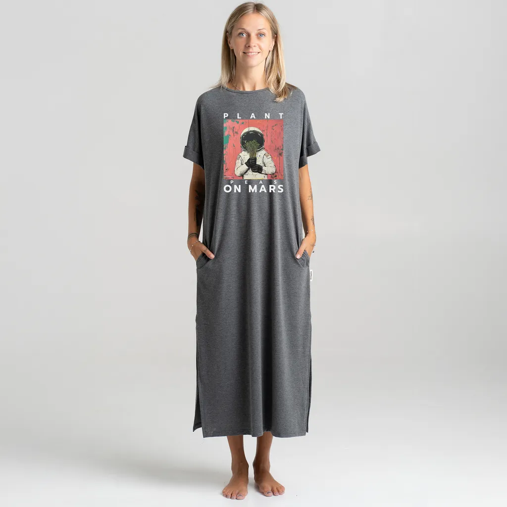 Long dress “Plant Peas On Mars” Dresses  - 9