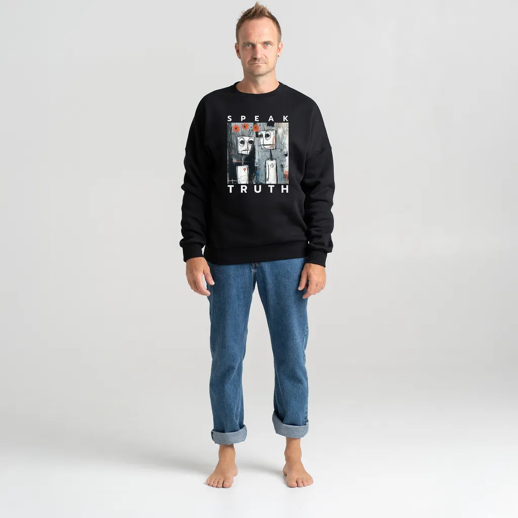 Unisex Sweatshirt “Speak Truth” Sweatshirts  - 1