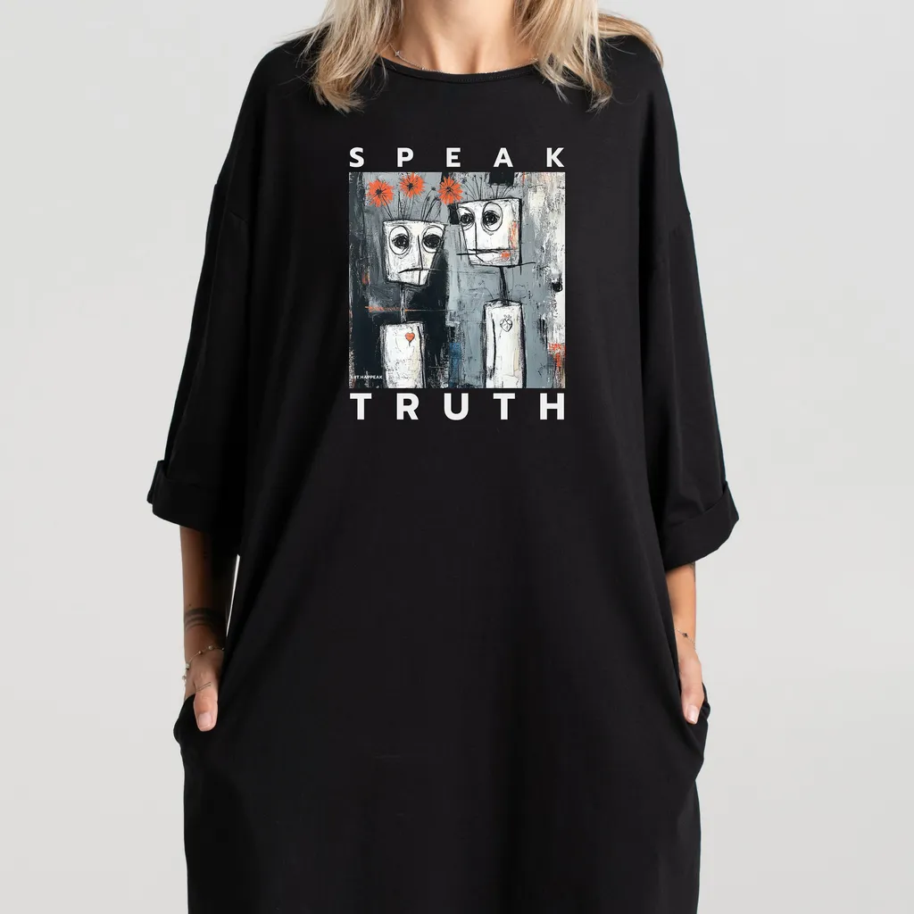 Short dress “Speak Truth” Dresses  - 2