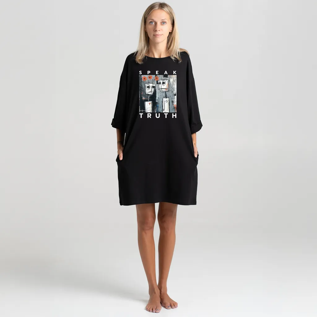 Short dress “Speak Truth” Dresses  - 1
