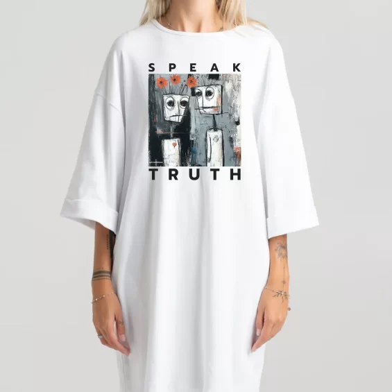 Short dress “Speak Truth” Dresses  - 6