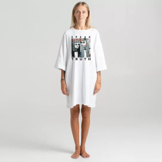 Short dress “Speak Truth” Dresses  - 5