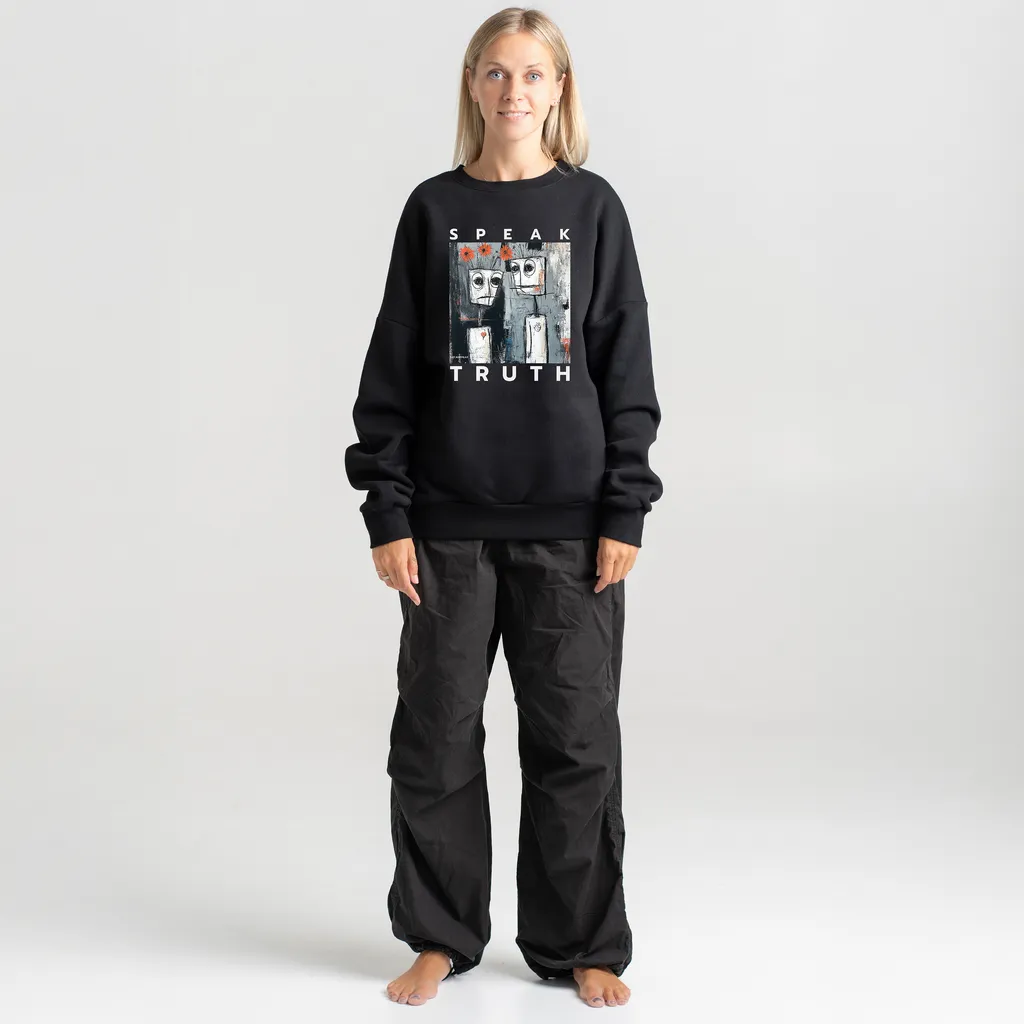 Unisex Sweatshirt “Speak Truth” Sweatshirts  - 4