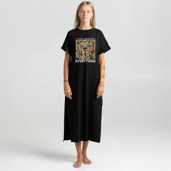 Long dress “I Can Control Everything” Dresses  - 8