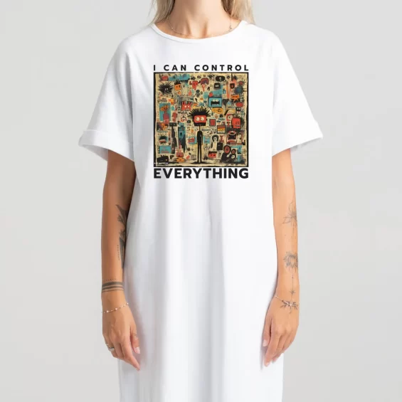 Long dress “I Can Control Everything” Dresses  - 5