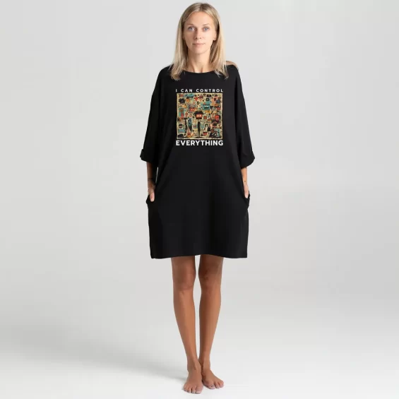 Short dress “I Can Control Everything” Dresses  - 8