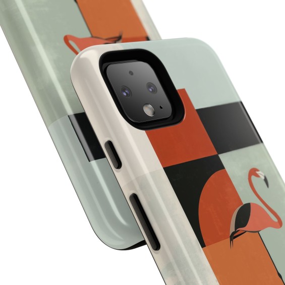 Phone Case – Bird Lamp Abstract  - 2