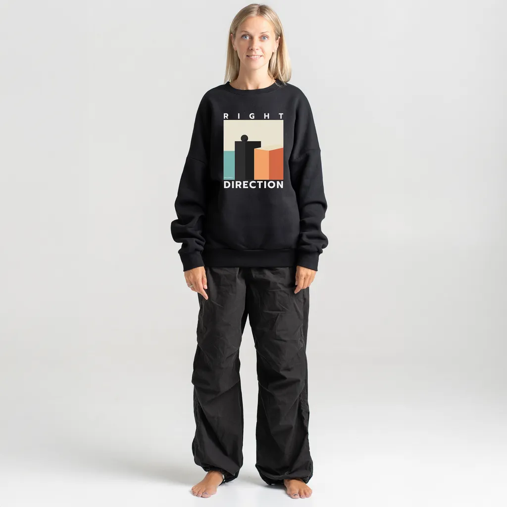 Unisex Sweatshirt “Right Direction” Sweatshirts  - 4