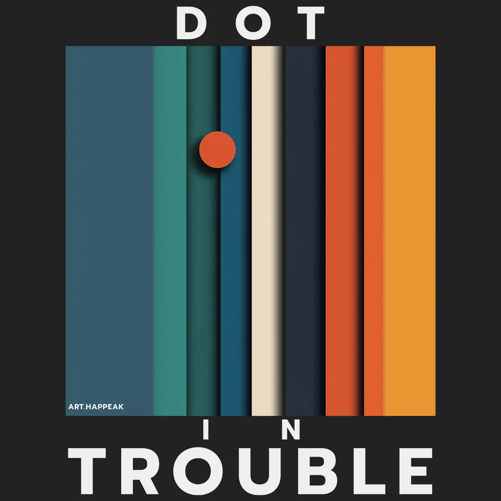 Short dress “Dot In Trouble” Dresses  - 3