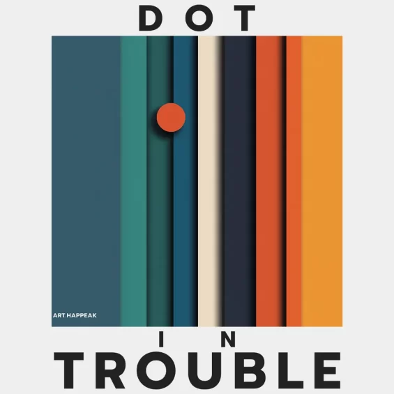 Short dress “Dot In Trouble” Dresses  - 7