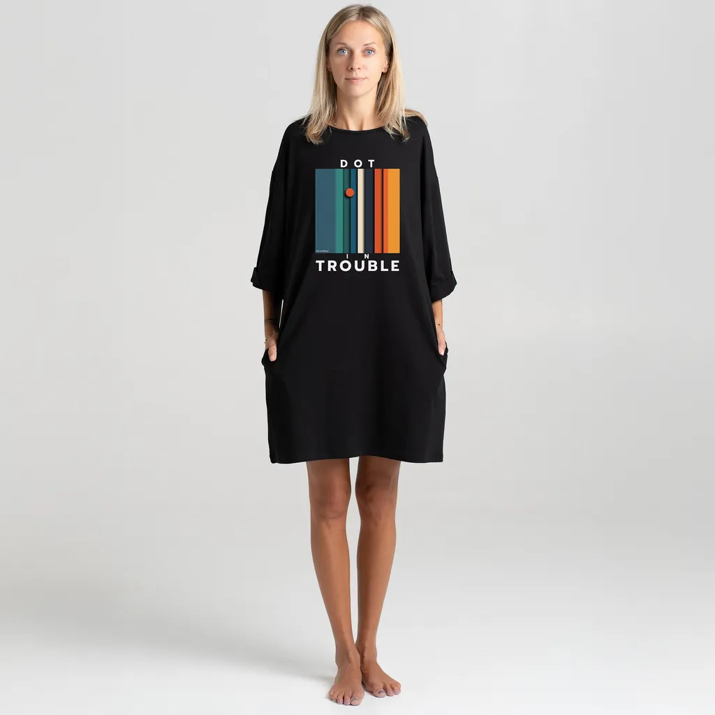 Short dress “Dot In Trouble” Dresses  - 1