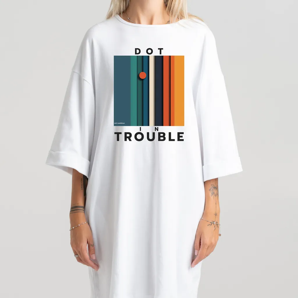 Short dress “Dot In Trouble” Dresses  - 6