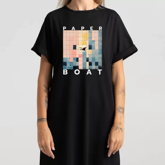 Long dress “Paper Boat” Dresses  - 6