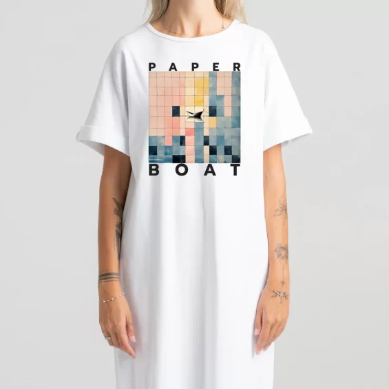 Long dress “Paper Boat” Dresses  - 2