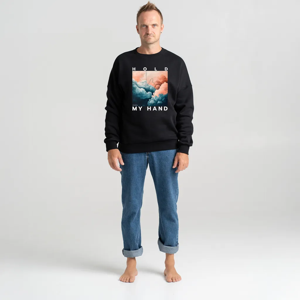 Unisex Sweatshirt “Hold My Hand” Sweatshirts  - 4