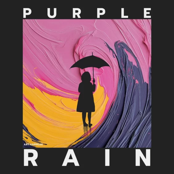 Short dress “Purple Rain” Dresses  - 7