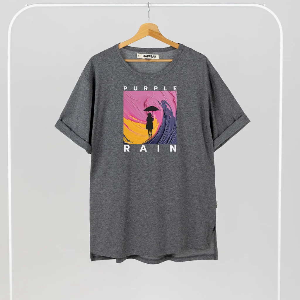 Unisex T-shirt “Purple Rain” T-shirts  - 1