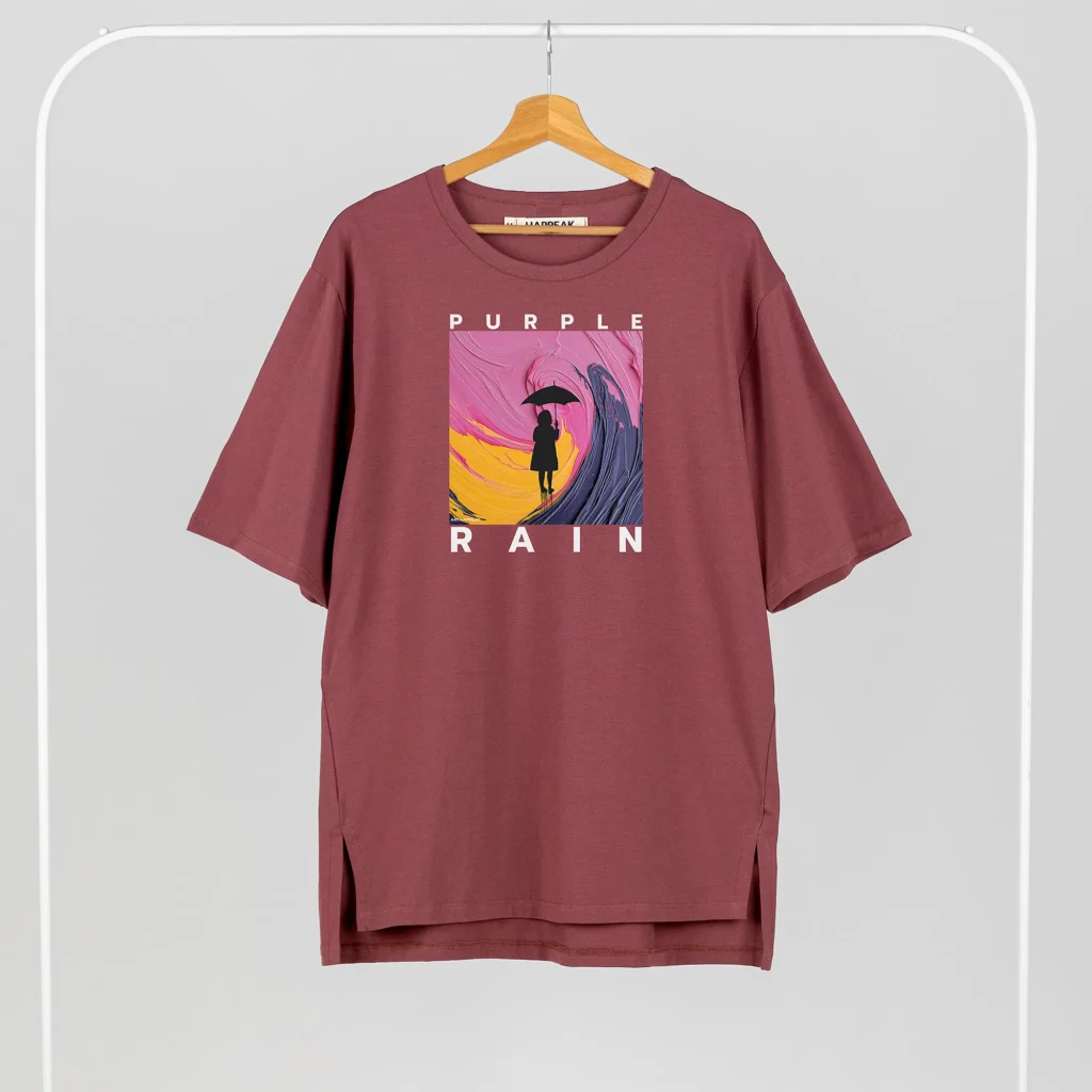 Unisex T-shirt “Purple Rain” T-shirts  - 4