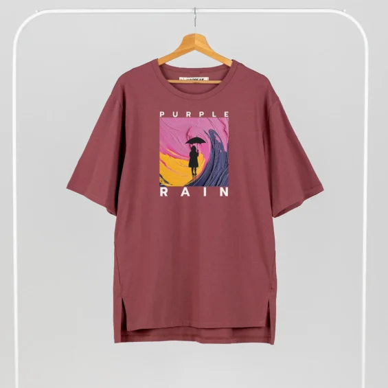 Unisex T-shirt “Purple Rain” T-shirts  - 4