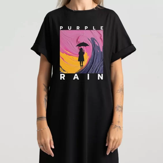 Long dress “Purple Rain” Dresses  - 5