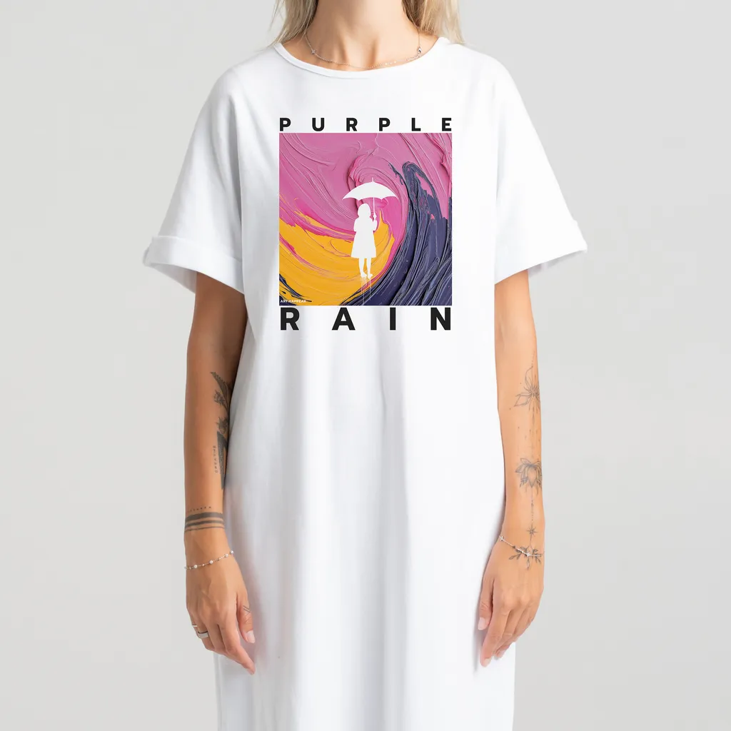 Long dress “Purple Rain” Dresses  - 9