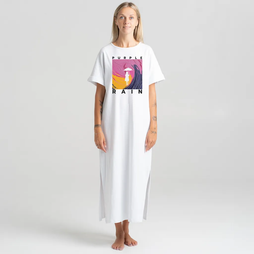 Long dress “Purple Rain” Dresses  - 8