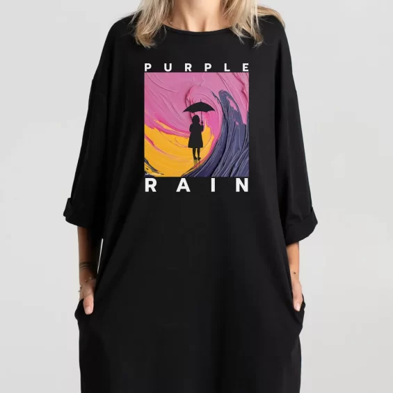 Short dress “Purple Rain” Dresses  - 5