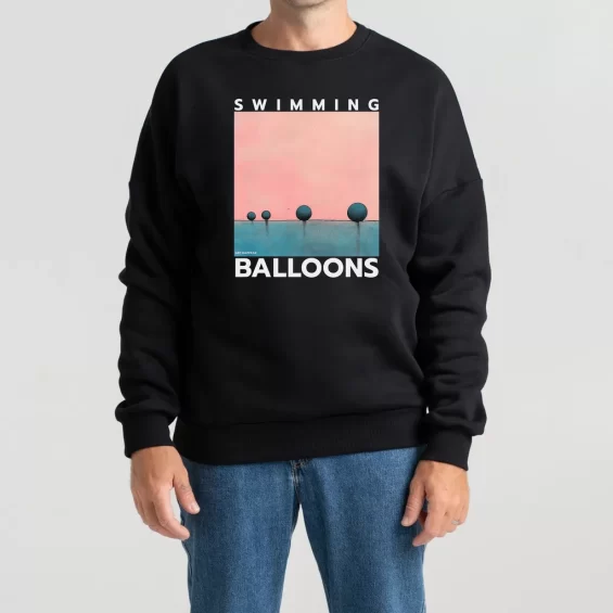 Unisex Sweatshirt “Swimming Balloons” Sweatshirts  - 5