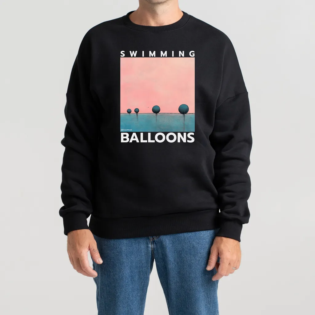 Unisex Sweatshirt “Swimming Balloons” Sweatshirts  - 5