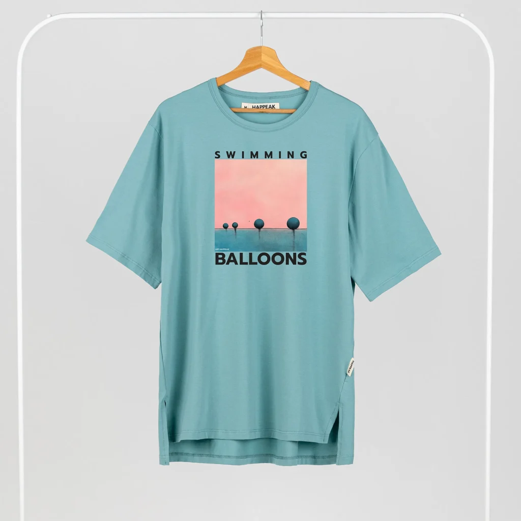 Unisex T-shirt “Swimming Balloons” T-shirts  - 5