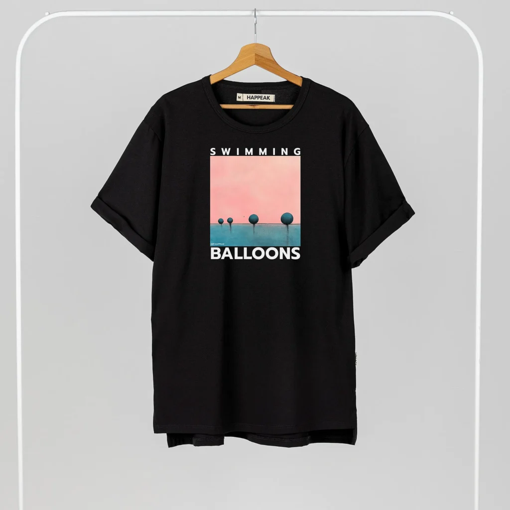 Unisex T-shirt “Swimming Balloons” T-shirts  - 4