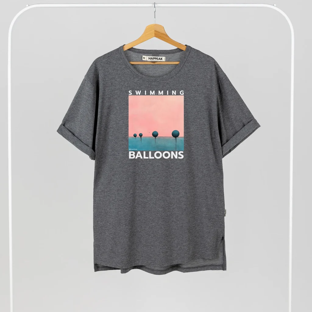 Unisex T-shirt “Swimming Balloons” T-shirts  - 3