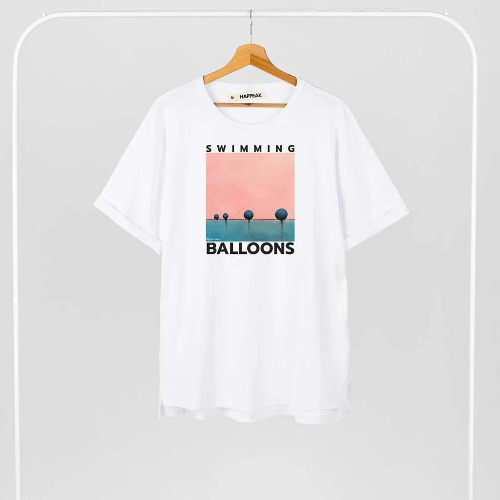 Unisex T-shirt “Swimming Balloons” T-shirts  - 1