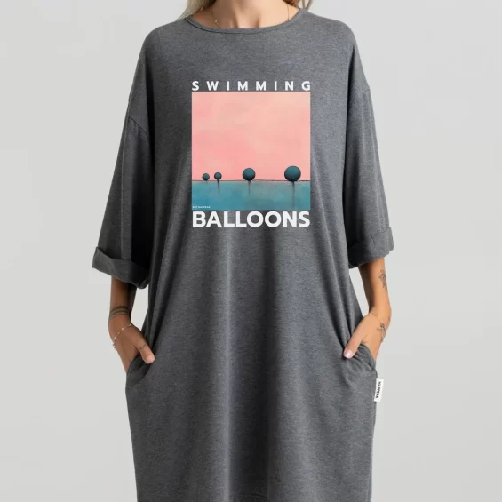 Short dress “Swimming Balloons” Dresses - 6 Short dress “Swimming Balloons” Dresses - 6