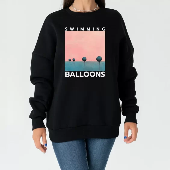 Unisex Sweatshirt “Swimming Balloons” Sweatshirts  - 2