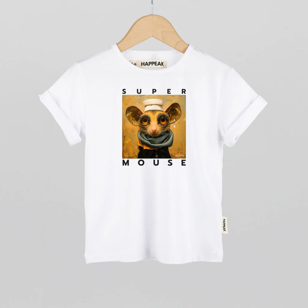 Kids T-shirt “Super Mouse” Clothing  - 1