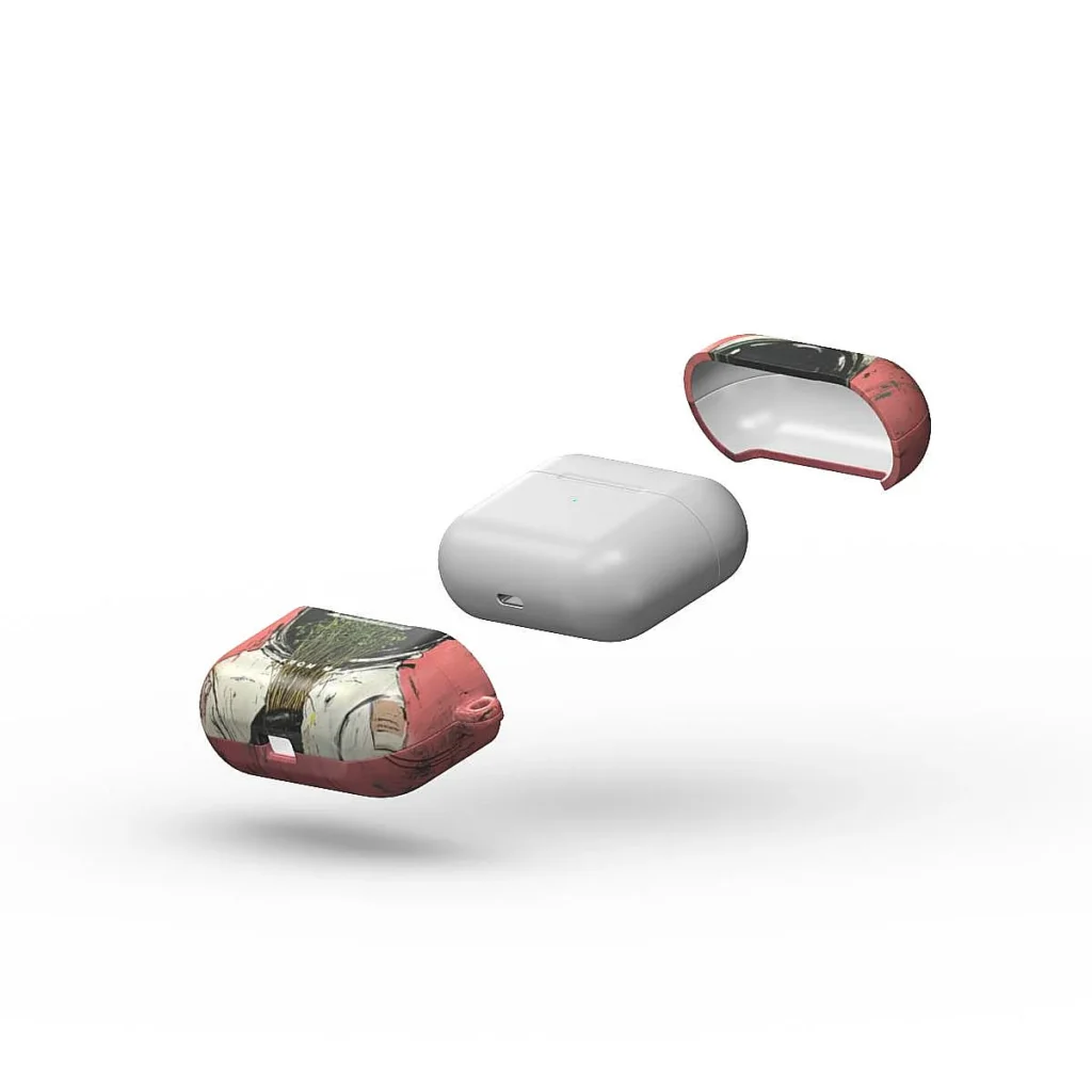 Apple AirPods Case | We will plant Peas on Mars AirPods Cases  - 9