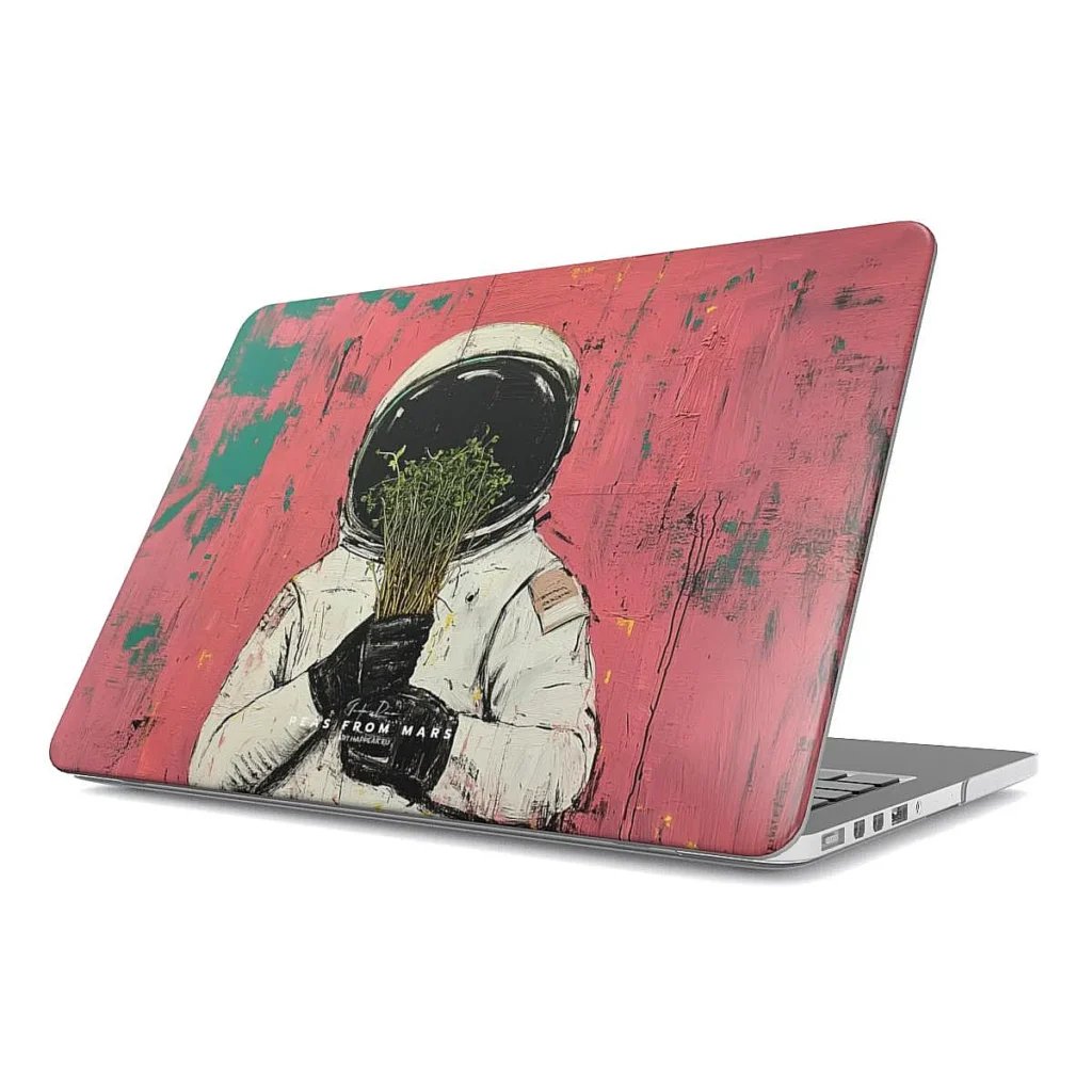 MacBook Case | We will plant Peas on Mars MacBook cases  - 1