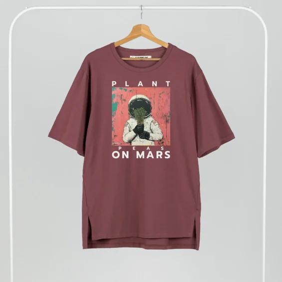 Unisex T-shirt “Plant Peas On Mars” T-shirts  - 5